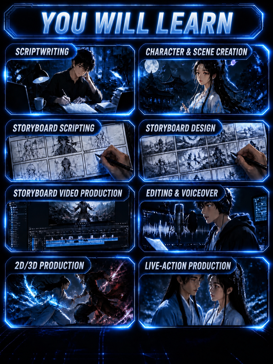 Advanced AI Short Drama Production & Consistency